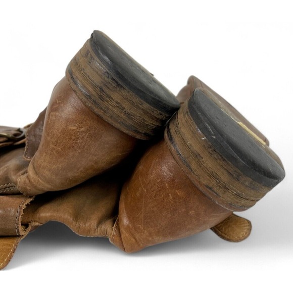 Fiorentini + Baker Eternity Engineer Moto Boots Womens 40 10 Brown Leather READ - Picture 8 of 8